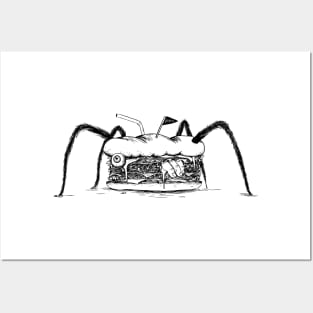 Spider sandwich Posters and Art